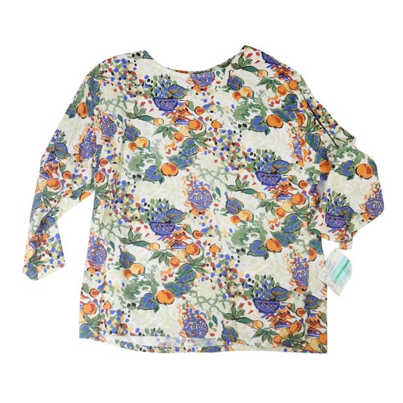 Vintage Debra Martin 2-Piece Skirt and Blouse Set – Size 16 NEW WITH TAGS - Picture 3 of 6